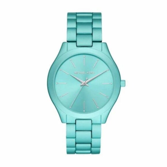 🆕NWT Michael Kors Women's Blue Watch - Picture 1 of 5